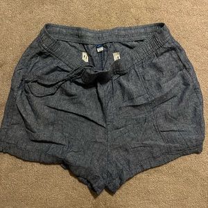 Old navy linen denim like shorts